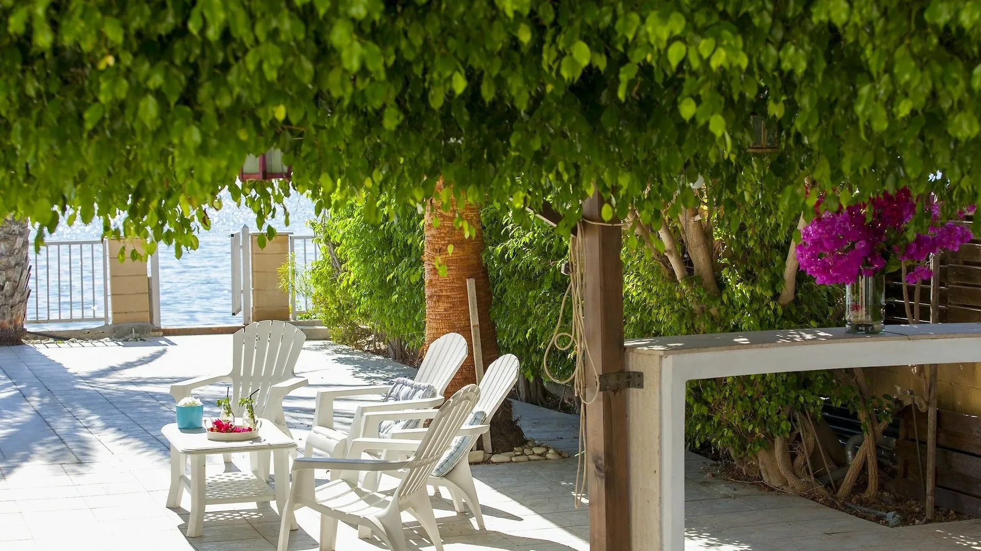 Sunset Beachfront Villa Meneou Λάρνακα